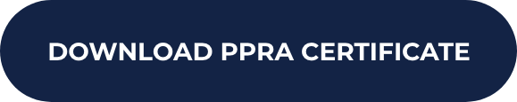 download ppra certificate, link button and text