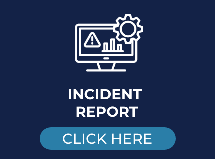 incident report, link button and text